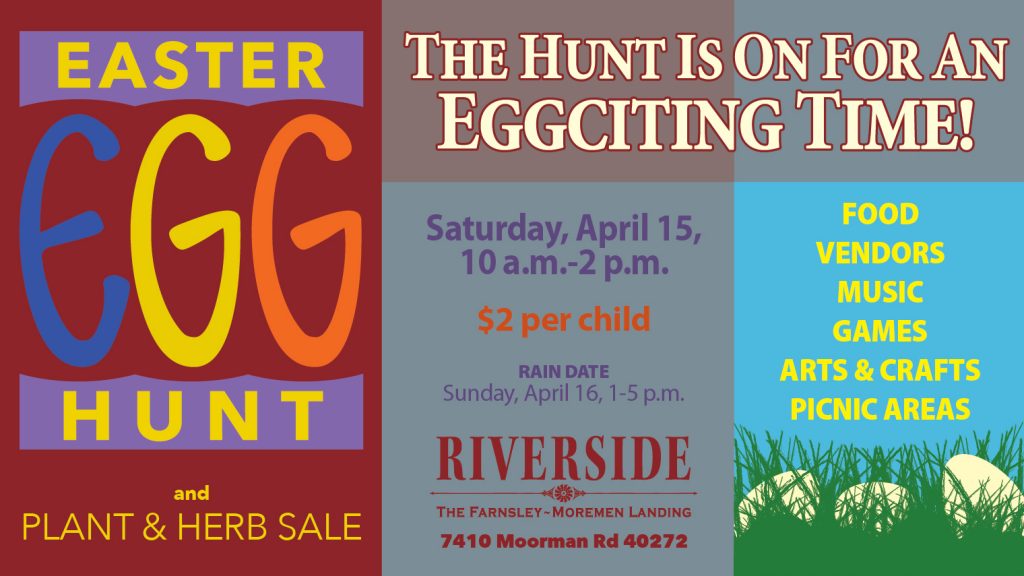 Plant And Herb Sale, Easter Egg Hunt Featured Events At Riverside, The